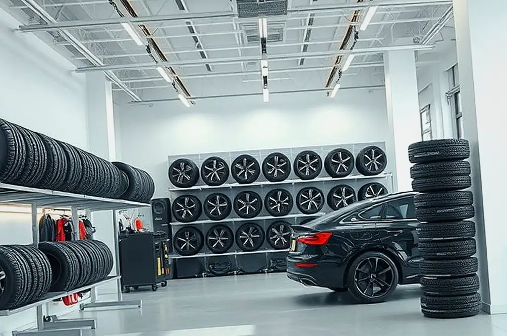 화천 EV6 넥센타이어렌탈 시공 전