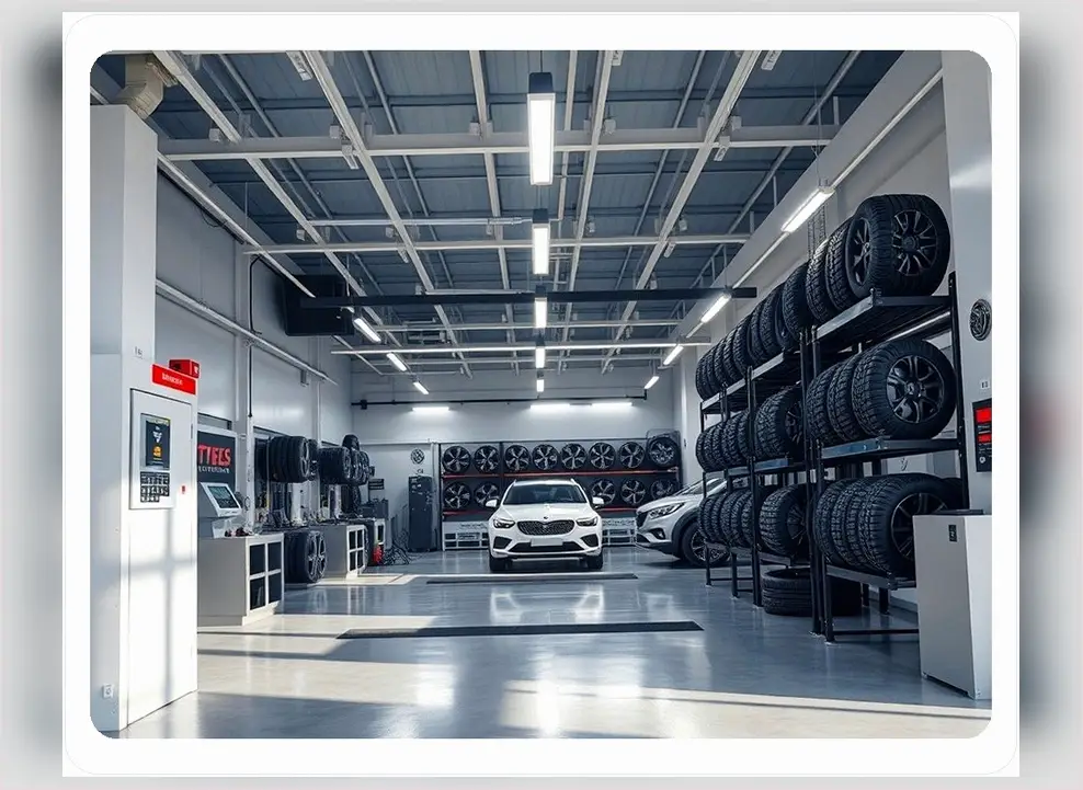 진도읍 렉서스 LM500h 넥센타이어렌탈 현장 시공 실사